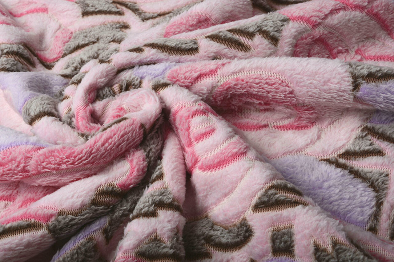 Coral Fleece Grote Rozen Coral Fleece Grote Rozen