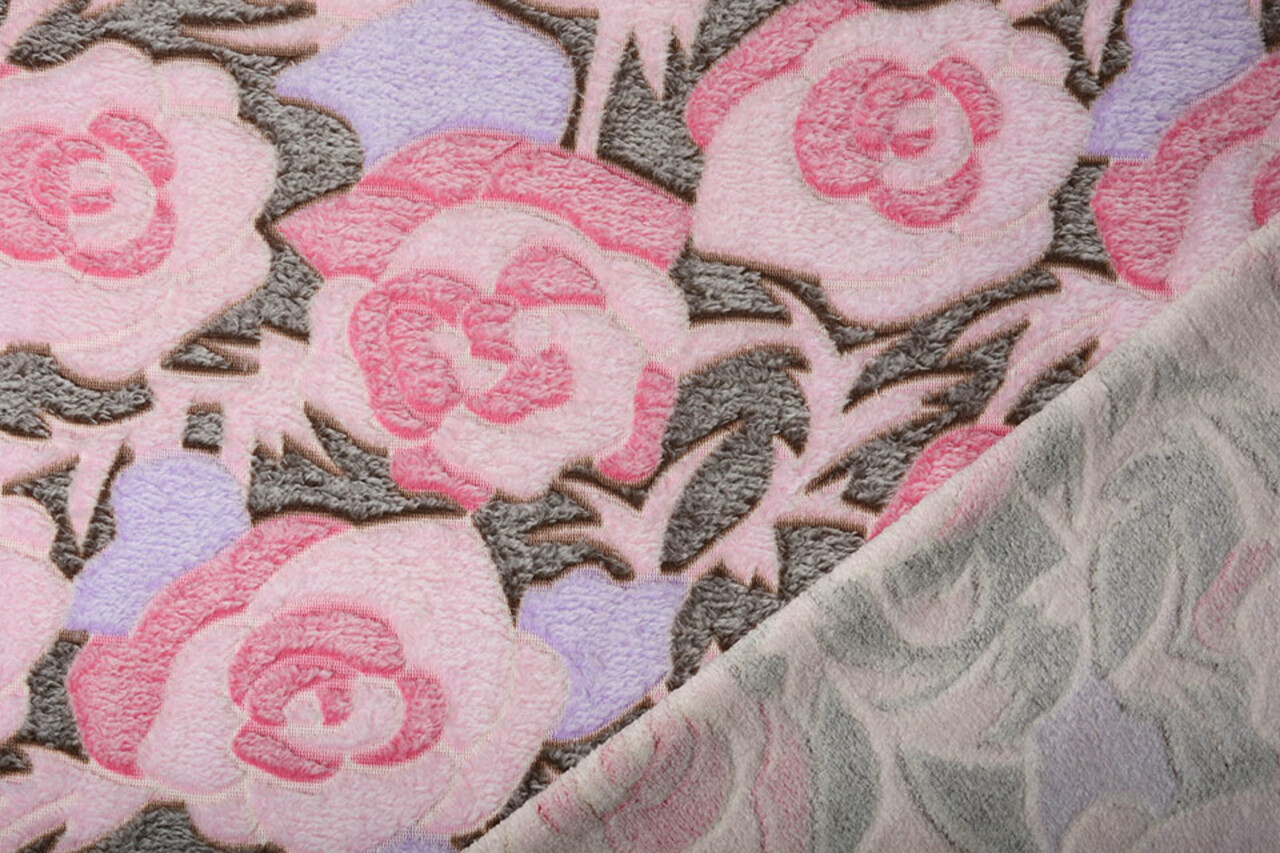 Coral Fleece Grote Rozen Coral Fleece Grote Rozen