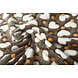 Pile Corallo Crema Cuoricini Marrone Pile Corallo Crema Cuoricini Marrone