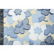 Pile Corallo Grande Fiori Blu Pile Corallo Grande Fiori Blu