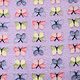 Coral Fleece Butterflies Lilac