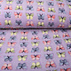 Coral Fleece Butterflies Lilac