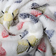 Coral Fleece Butterflies White