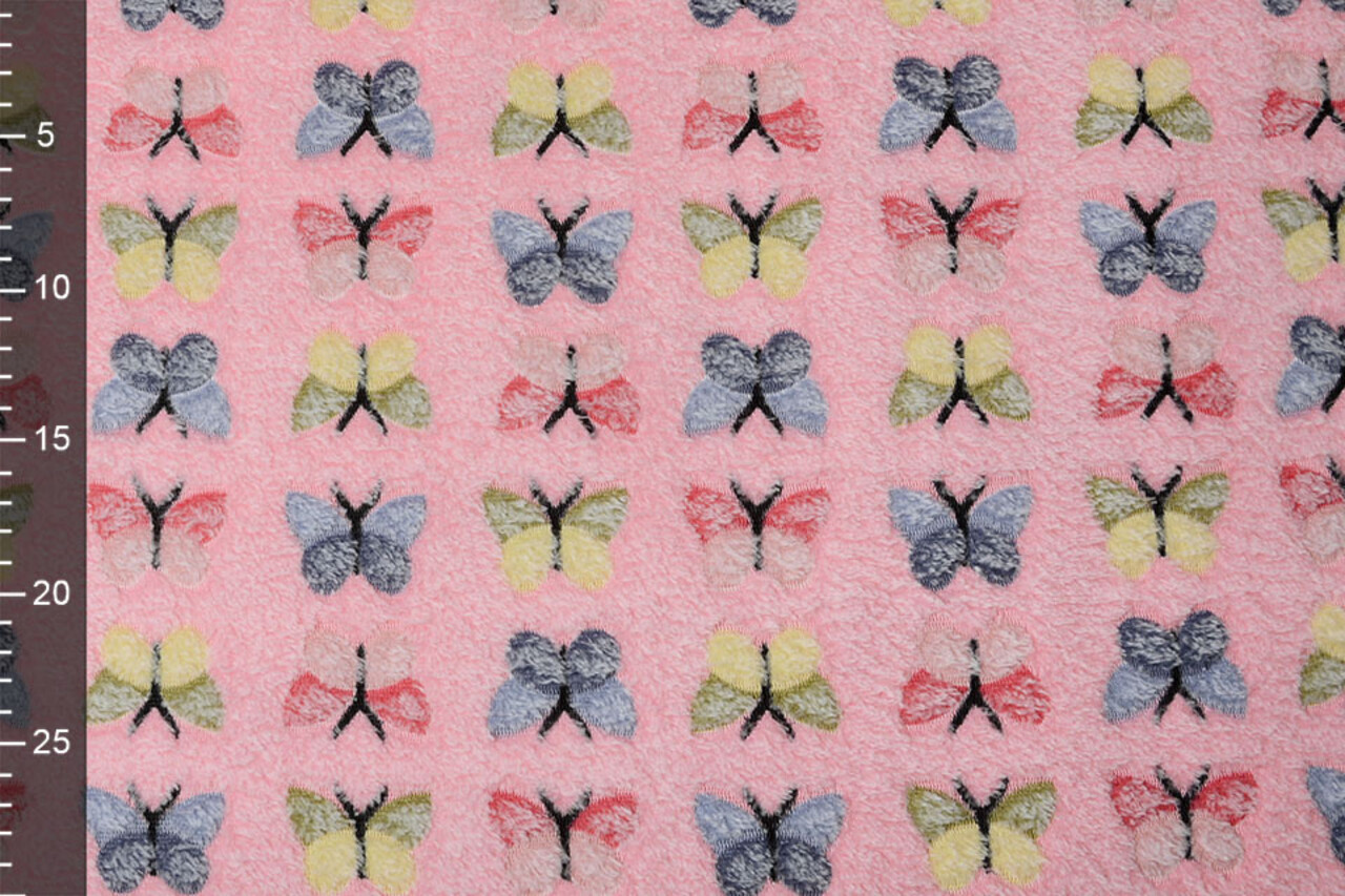 Corail Polaire Papillons Rose