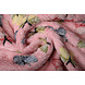 Pile Corallo Farfalle Rosa Pile Corallo Farfalle Rosa
