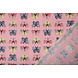 Pile Corallo Farfalle Rosa Pile Corallo Farfalle Rosa