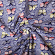 Coral Fleece Butterflies Cobalt Blue