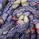 Coral Fleece Butterflies Cobalt Blue