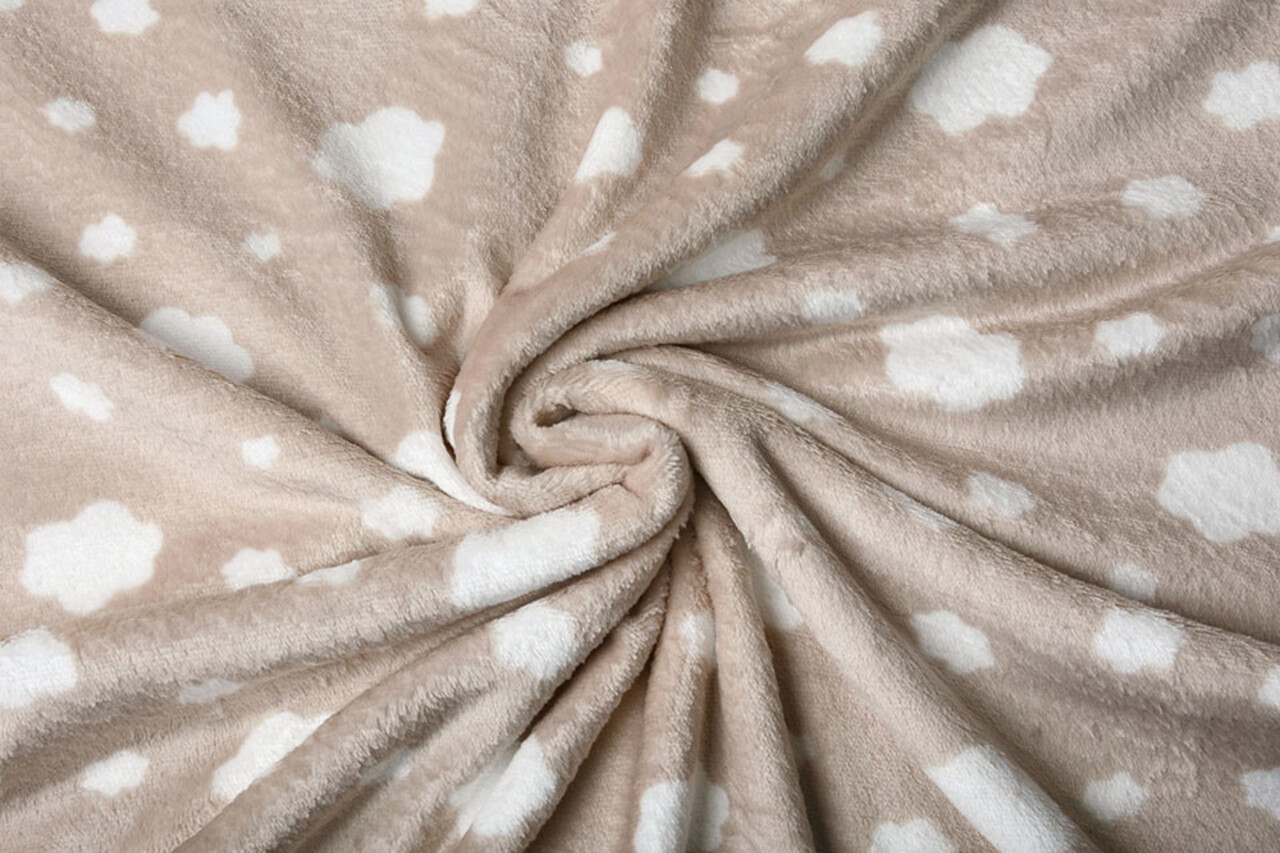 Coral Fleece Wolken Puderrosa
