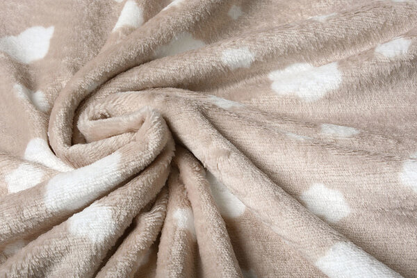 Coral Fleece Wolken Puderrosa