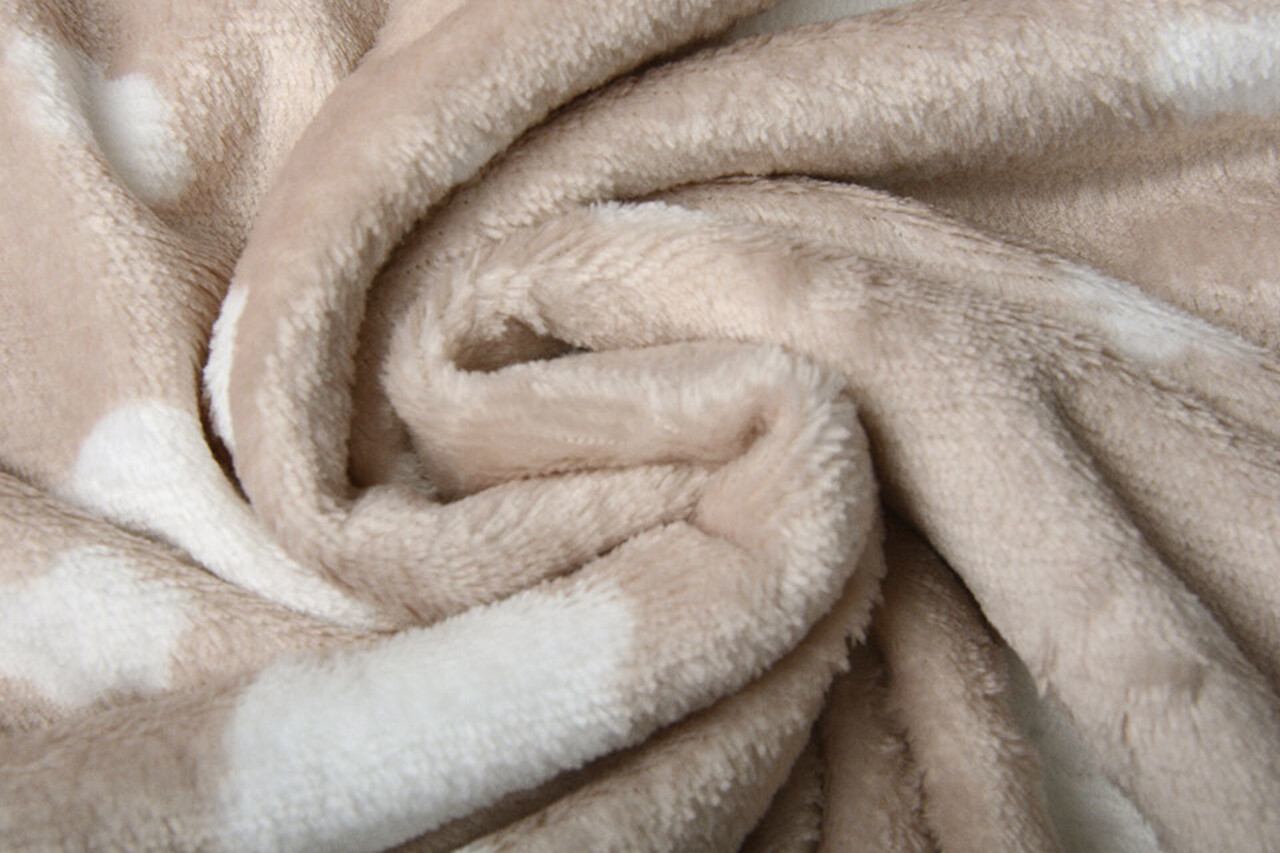 Coral Fleece Wolken Poeder Roze