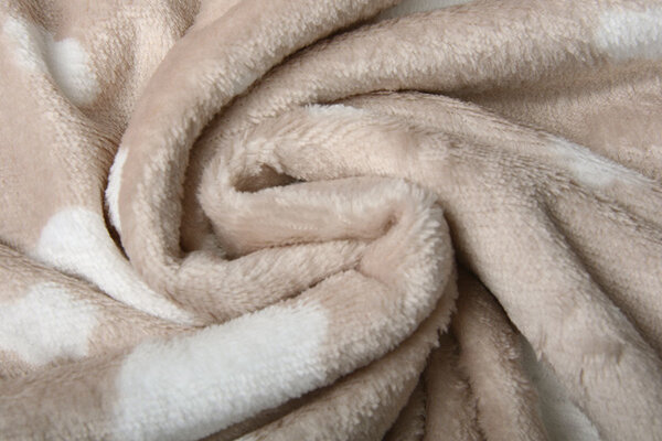 Coral Fleece Clouds Powder Pink