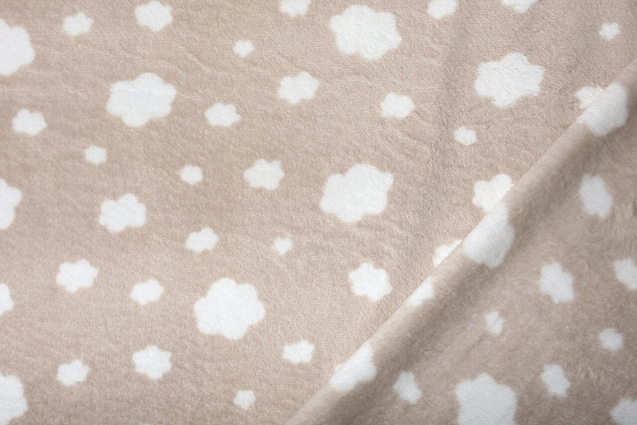 Coral Fleece Clouds Powder Pink