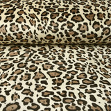Coral Fleece Leopard Creme