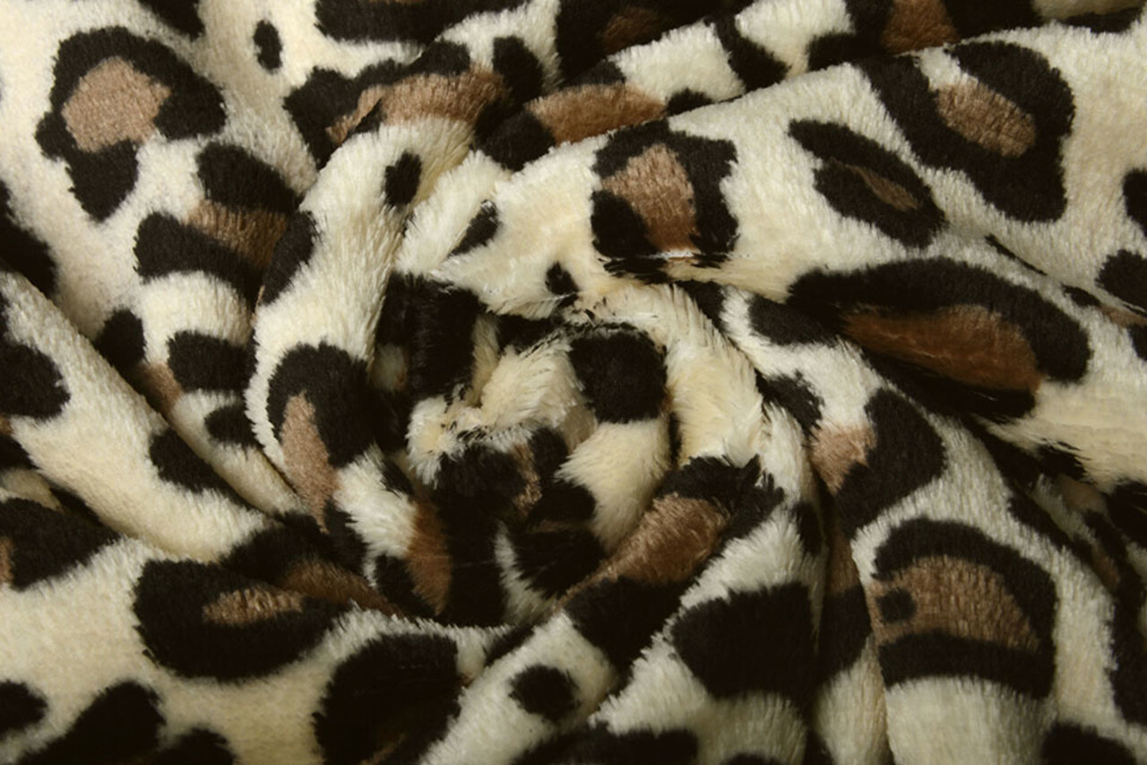 Pile Corallo Luipaard Crema Pile Corallo Luipaard Crema