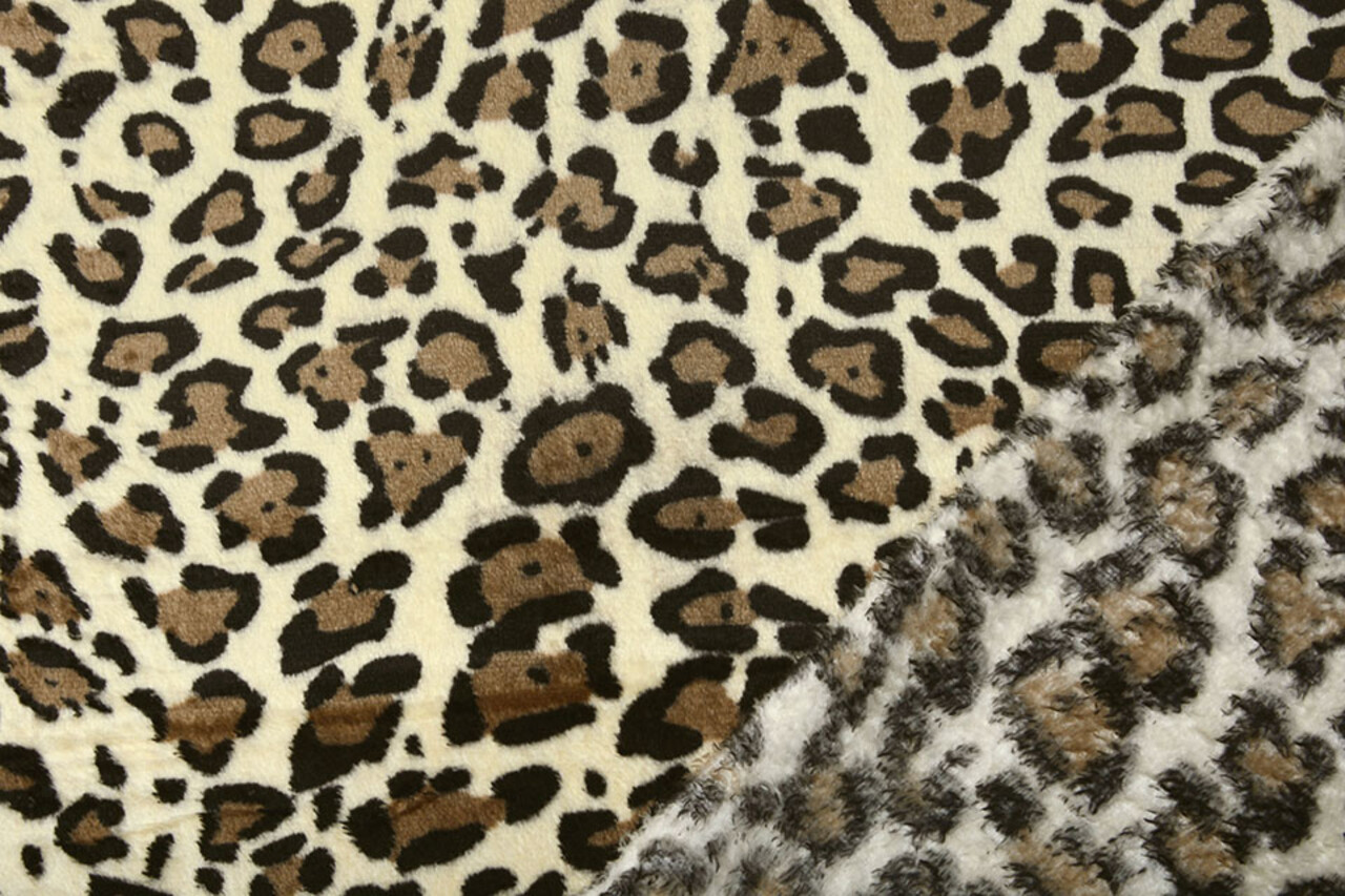 Pile Corallo Luipaard Crema Pile Corallo Luipaard Crema