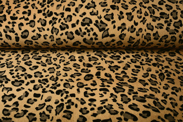 Coral Fleece Luipaard Mokka Bruin Coral Fleece Luipaard Mokka Bruin