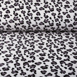 Coral Fleece Panther Off White