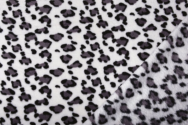 Coral Fleece Panter Off White