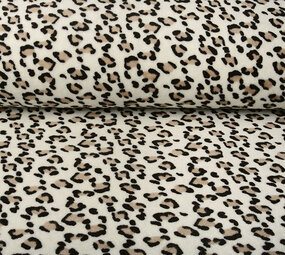 Coral Fleece Panther Creme