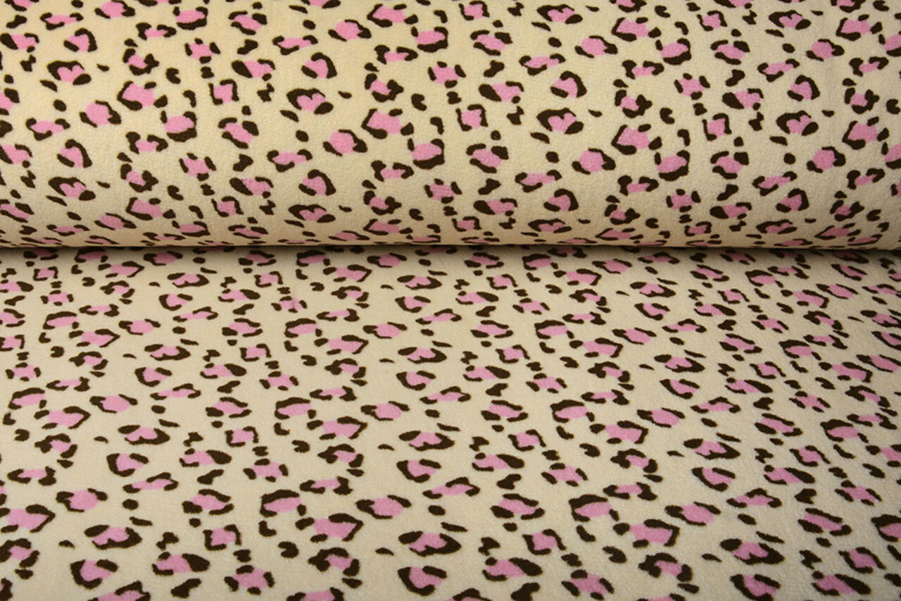Coral Fleece Panther Beige