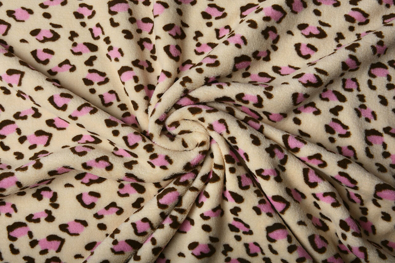 Corail Polaire Léopard Beige Corail Polaire Léopard Beige