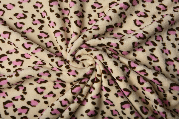 Coral Fleece Panther Beige