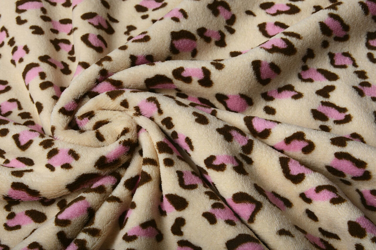 Coral Fleece Panther Beige