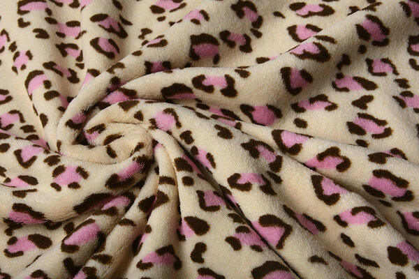 Coral Fleece Panther Beige