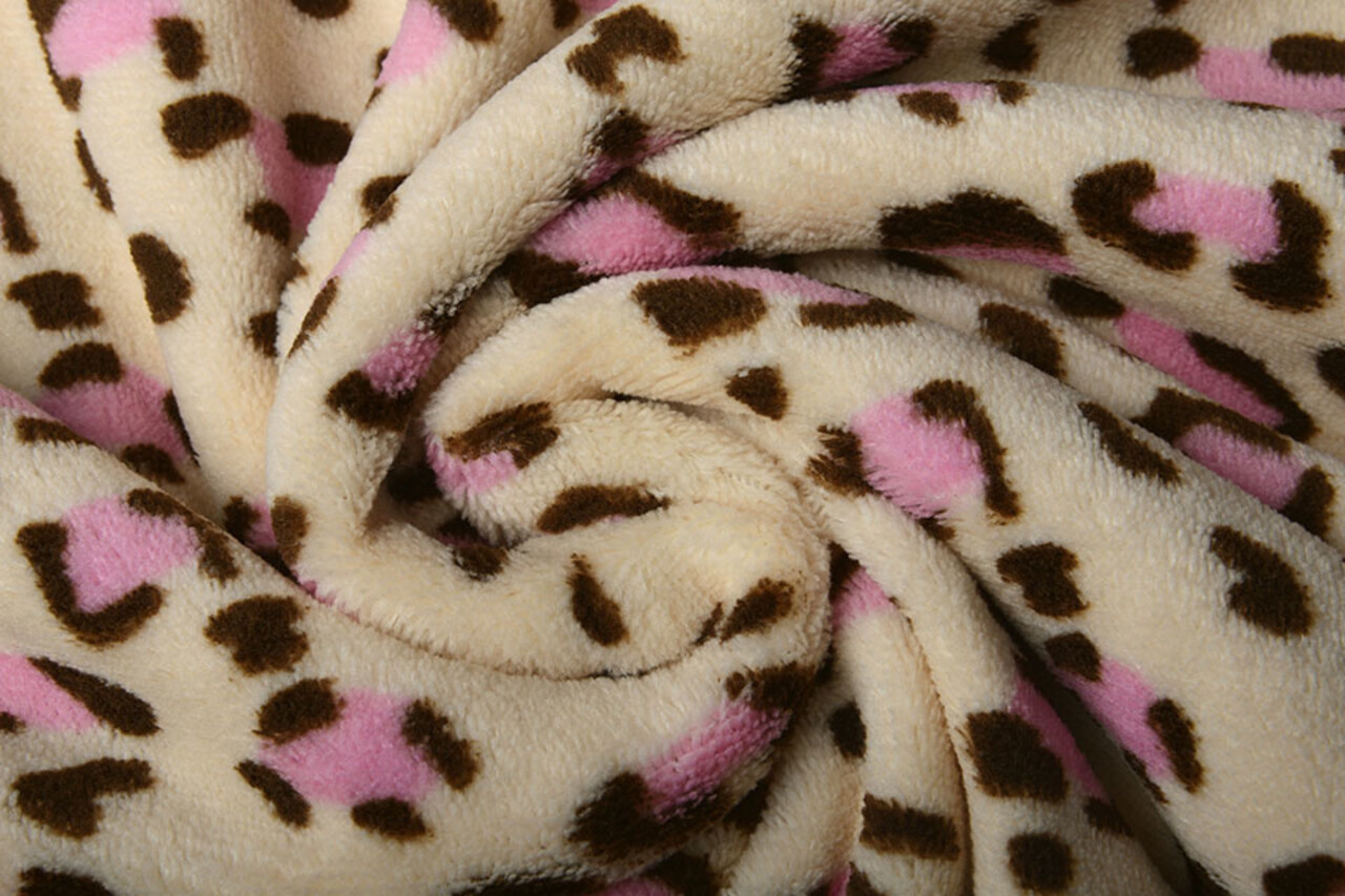Coral Fleece Panther Beige