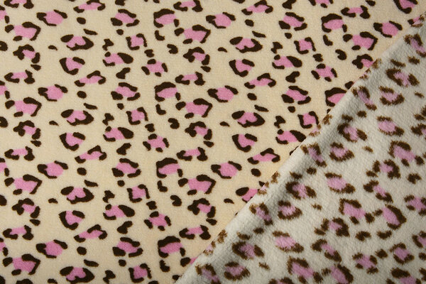 Coral Fleece Panther Beige