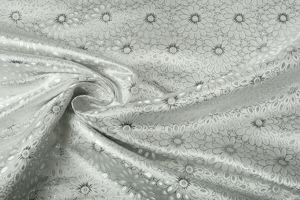 Brokaat Bloem Rosie Zilver Brokaat Bloem Rosie Zilver