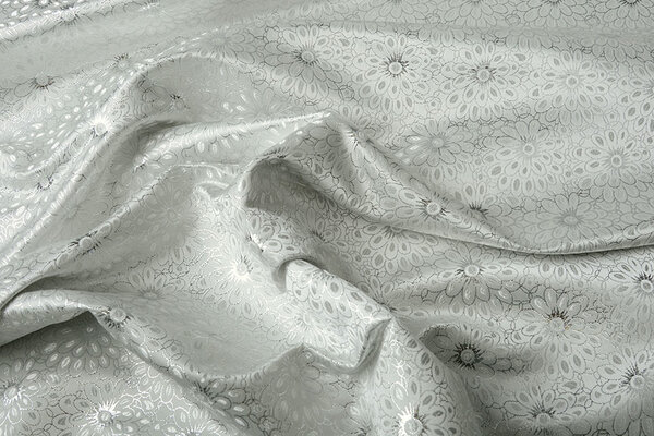 Brokaat Bloem Rosie Zilver Brokaat Bloem Rosie Zilver