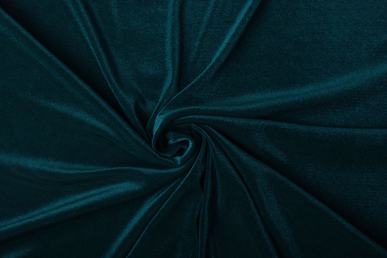 Velours Fine Gauze Petrol Velours Fine Gauze Petrol
