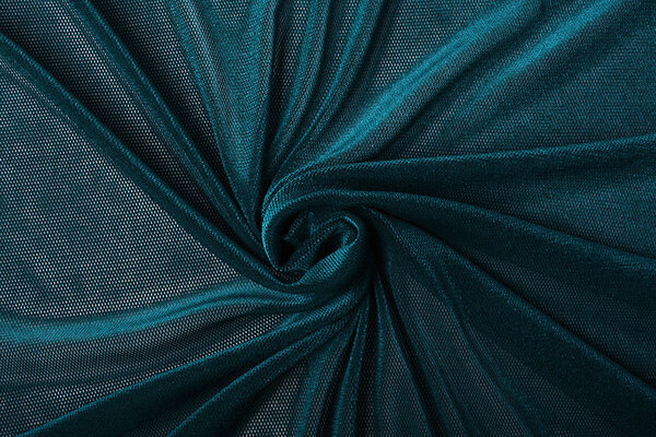 Velours Fine Gauze Petrol Velours Fine Gauze Petrol