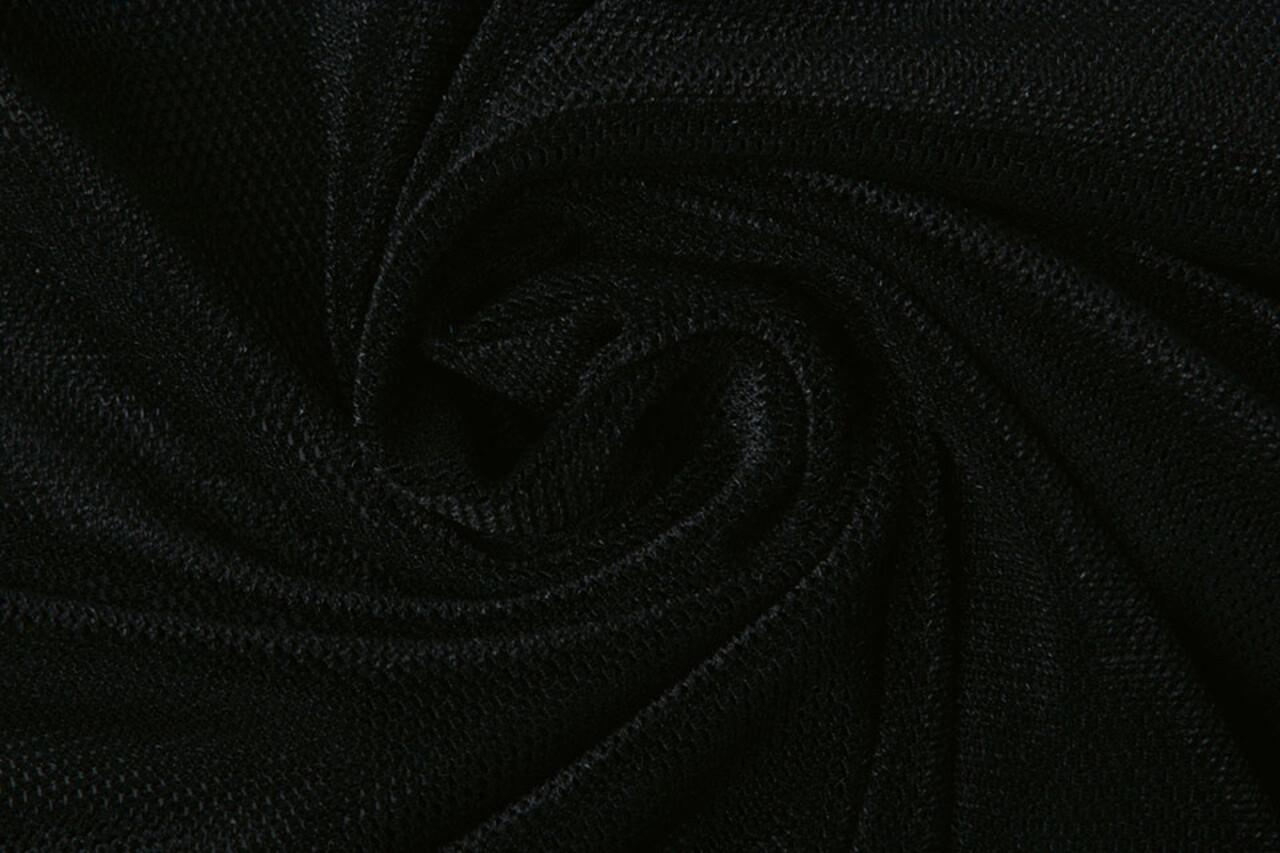 Velours Fine Gauze Black Velours Fine Gauze Black