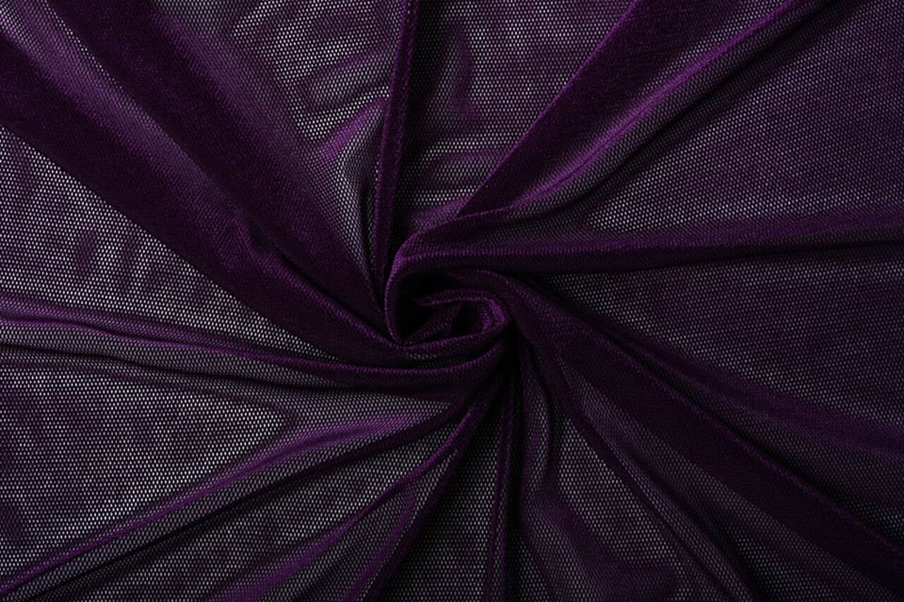 Velours Fin Gaze Violet
