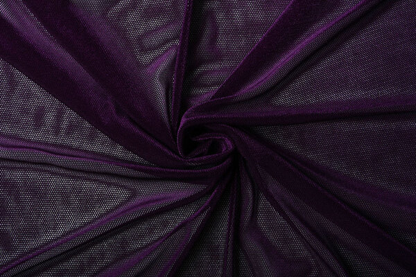 Samt Feiner Gaze Lila Samt Feiner Gaze Lila