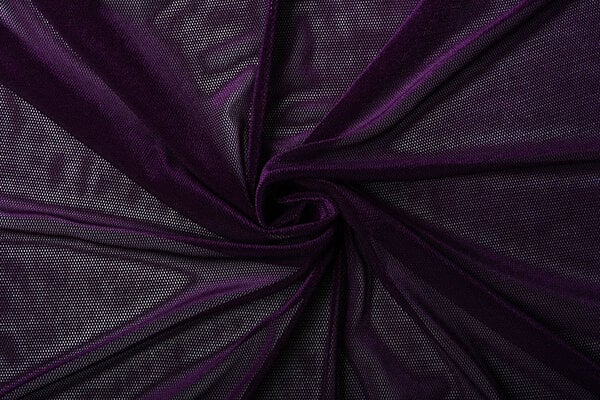 Velluto Fine Rete Viola Velluto Fine Rete Viola