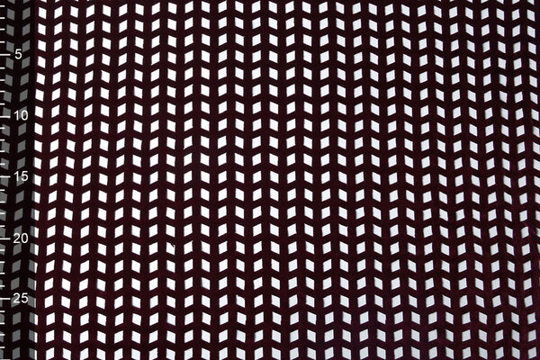 Velours Mesh Checks Bordeaux