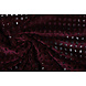 Velours Mazen Carreaux Bordeaux Velours Mazen Carreaux Bordeaux