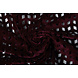 Velours Mazen Carreaux Bordeaux Velours Mazen Carreaux Bordeaux