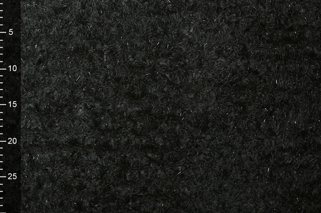 Fancy Bouclé Glitter Black