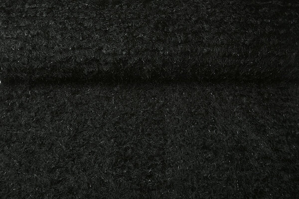 Fancy Bouclé Paillettes Noir Fancy Bouclé Paillettes Noir