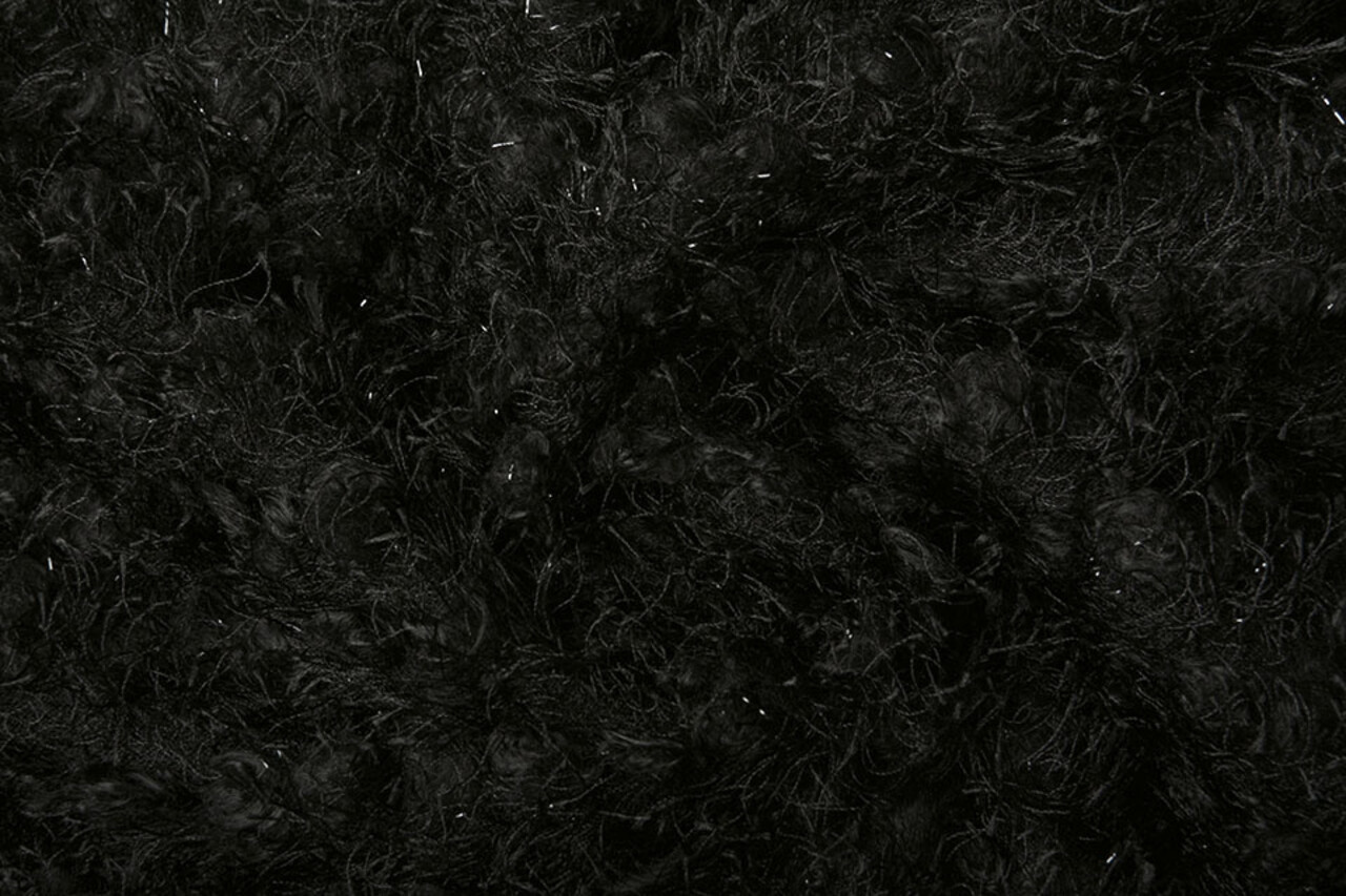 Fancy Bouclé Glitter Black
