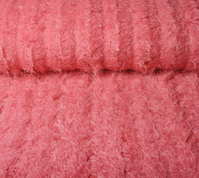 Fijne Tule 3D Strepen Roze