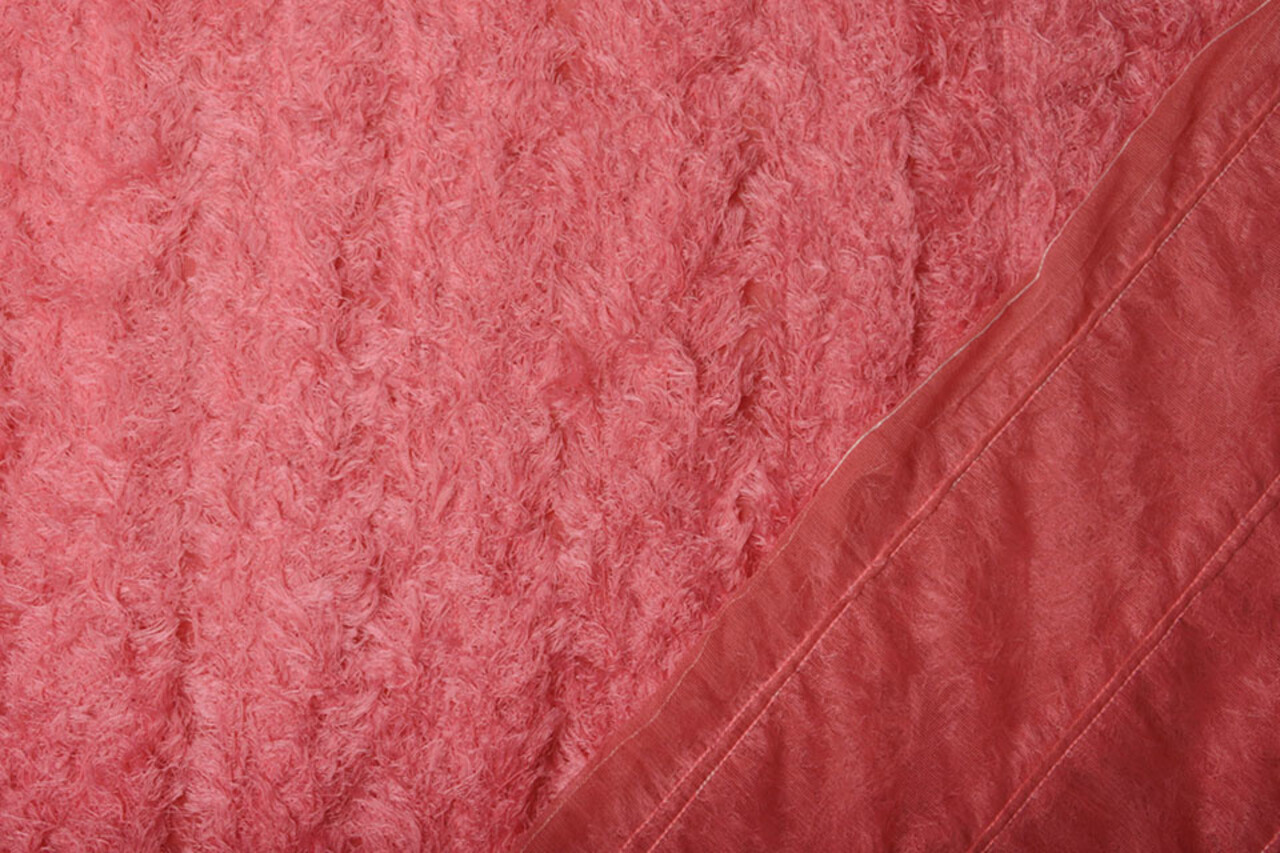 Fin Tulle 3D Rayures Rose Fin Tulle 3D Rayures Rose