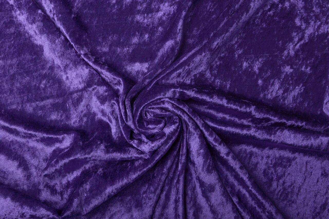 Velours de Panne Lilas Violet Velours de Panne Lilas Violet