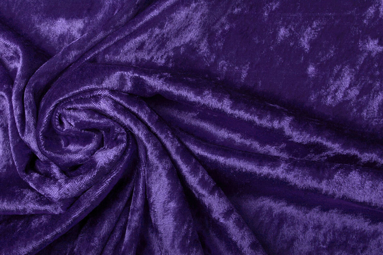 Terciopelo de Panne Lila Morado Terciopelo de Panne Lila Morado