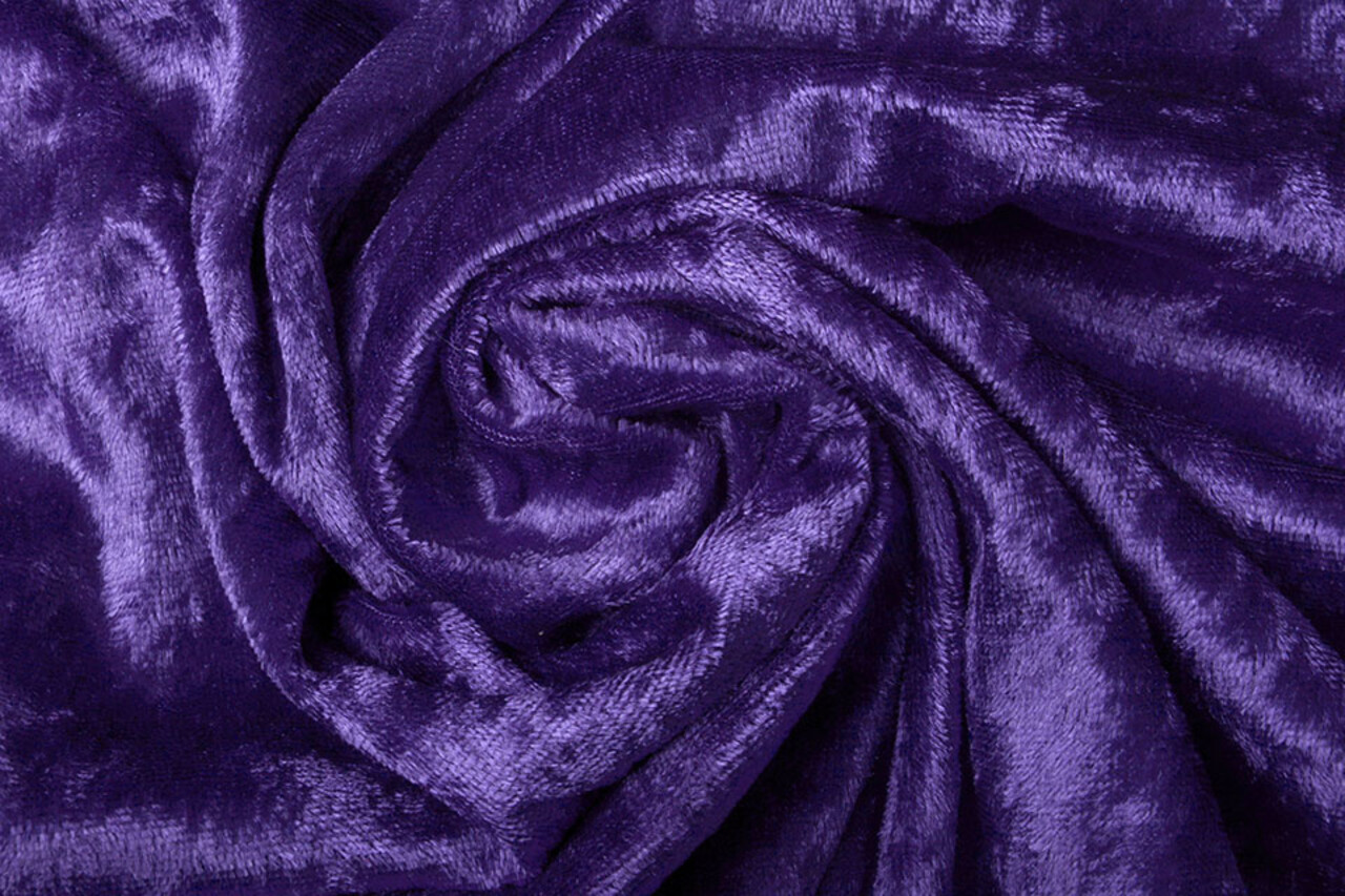 Velours de Panne Lilas Violet Velours de Panne Lilas Violet